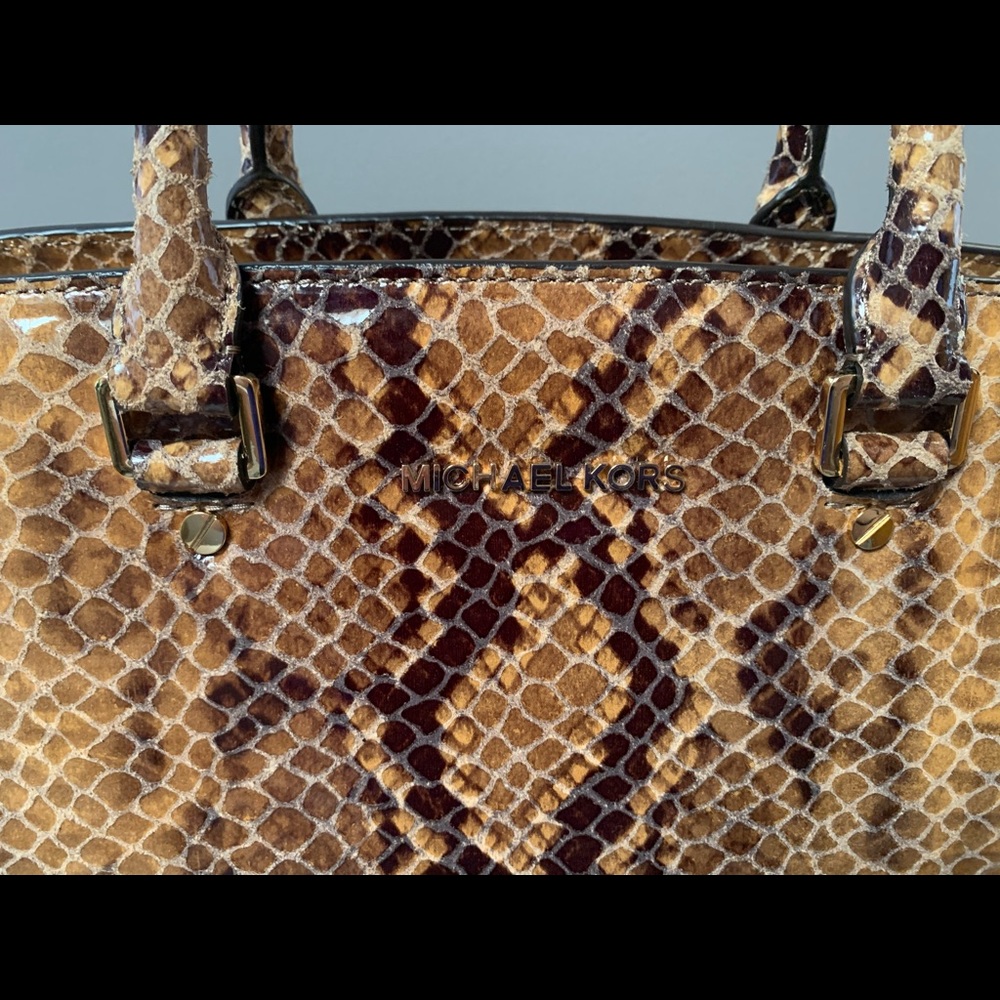 Michael Kors Python Handbag - image 3